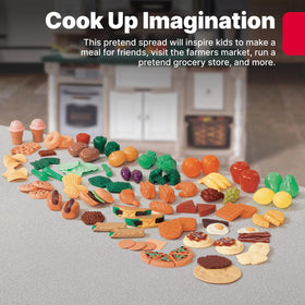 Step2 pretend kitchen playset showing durable, double-walled plastic for long-lasting fun