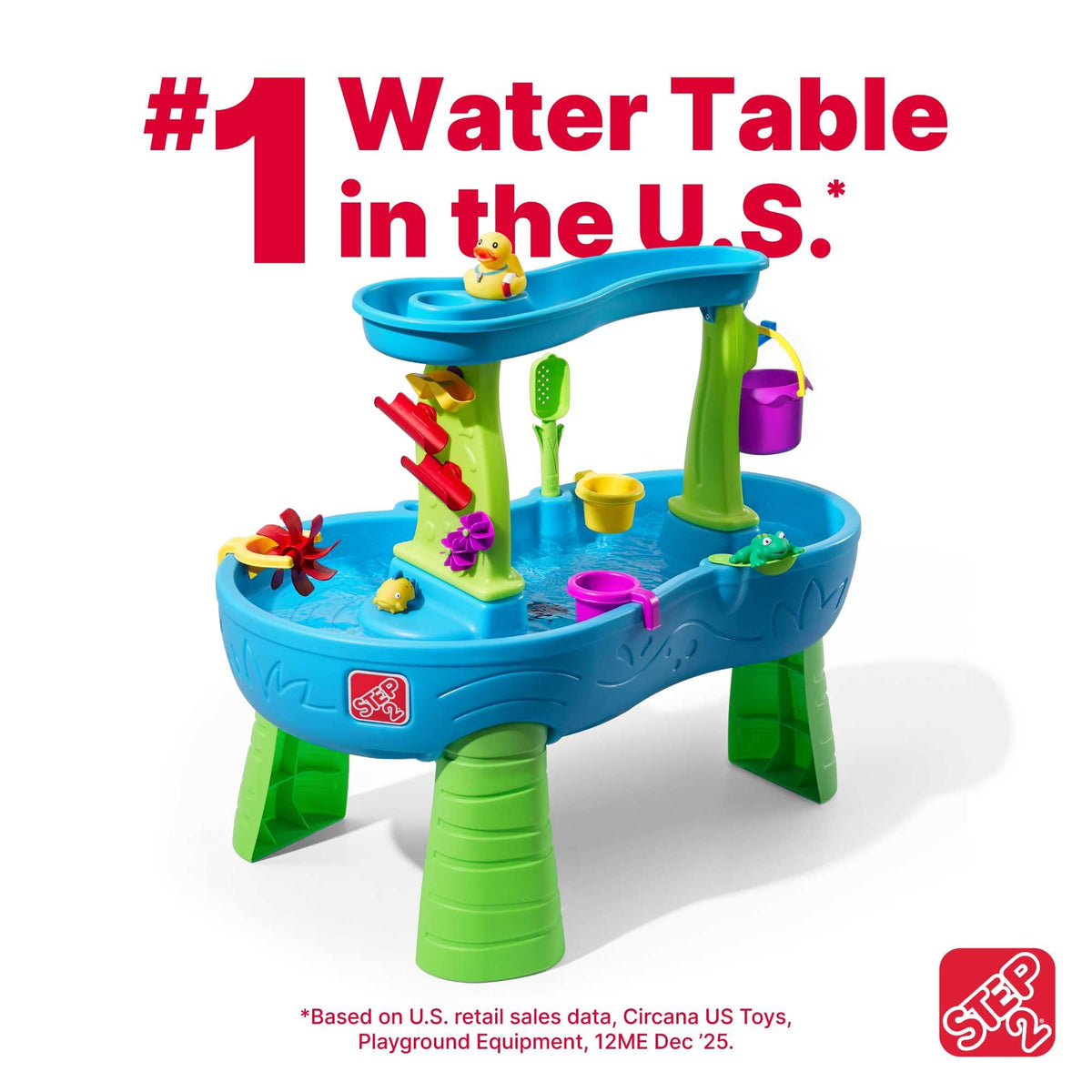 Step2 Rain Showers maze spinners ramps promote exploration and fine motor skills