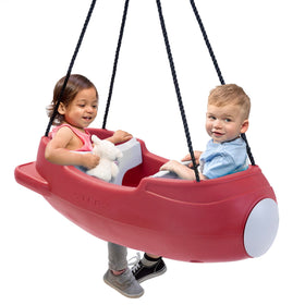 Step2 Rocket Swing for Two bucket seat enabling shared backyard playtime