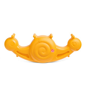 Step2 Seesaw Snail face-forward ride promotes balance and social play.