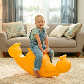 Step2 Seesaw Snail fully-assembled out-of-the-box setup saves time.