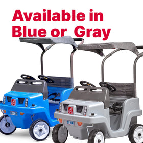 Step2 Side-by-Side Push Around SUV durable double-walled plastic withstands daily use