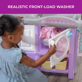 Step2 Love and Care Deluxe Nursery sink and washer support cleanup pretend play.