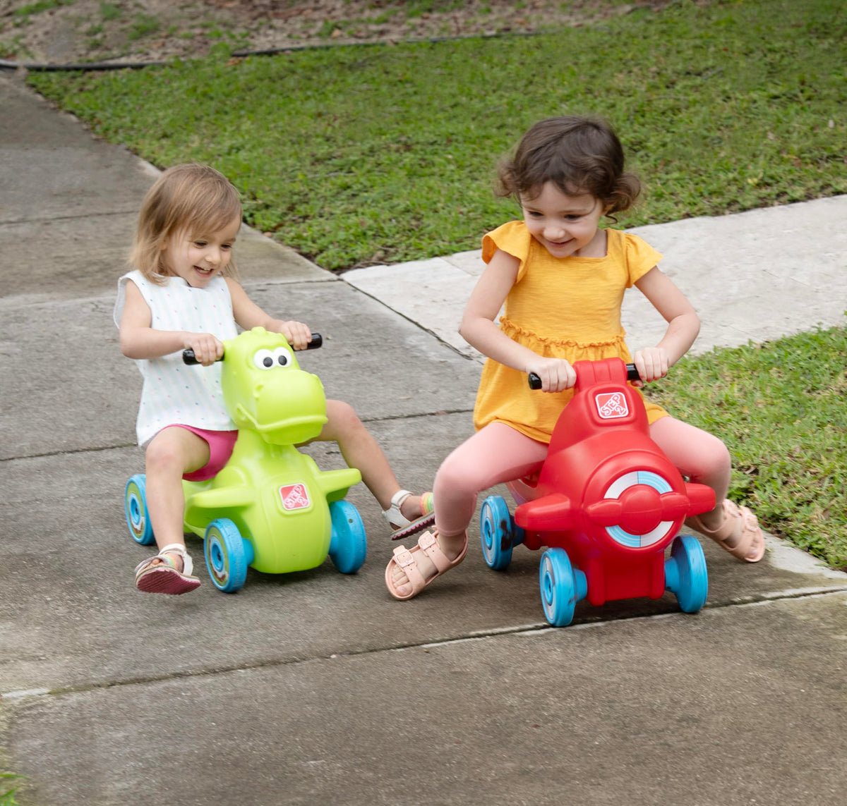 Step2 Sky Rider easy wipe-clean surface after playtime
