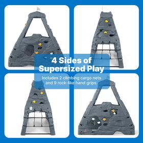 Step2 Skyward Summit climbing nets reinforce confidence and grip during play sessions.