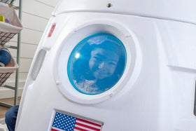 Step2 Space Capsule Swing double-walled plastic ensures durable, long-lasting color
