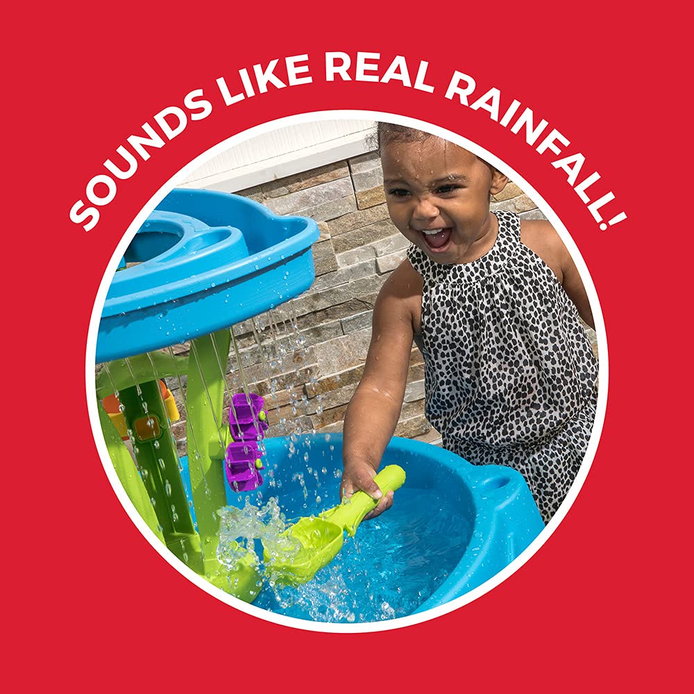 Step2 Splash Tower duck squish toy during interactive water play