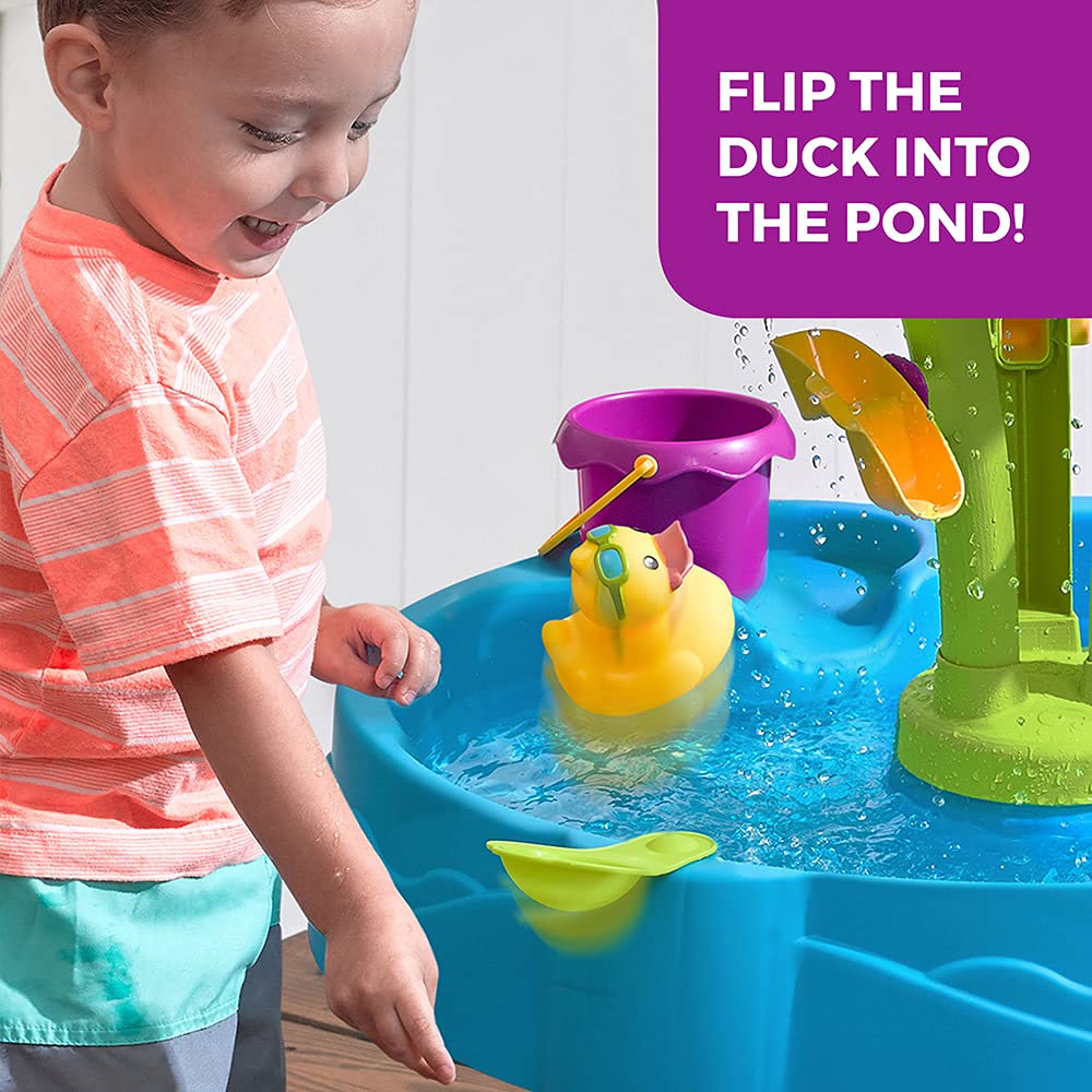 Step2 Summer Showers shows waterfall flow and maze spinners in action