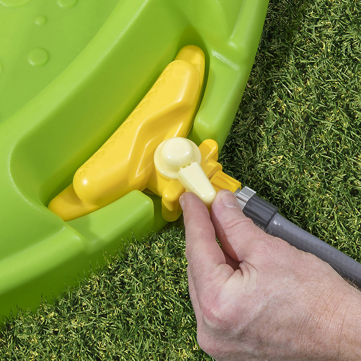 Step2 Water Bug Splash Pad durable double-walled construction resists wear.