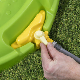 Step2 Water Bug Splash Pad durable double-walled construction resists wear.