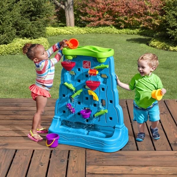 Step2 Waterfall Double-Walled Construction highlights durable, long-lasting outdoor use