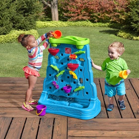 Step2 Waterfall Double-Walled Construction highlights durable, long-lasting outdoor use