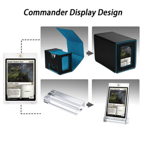 Stepane travel-friendly compact card box suited for journeys and tournaments.