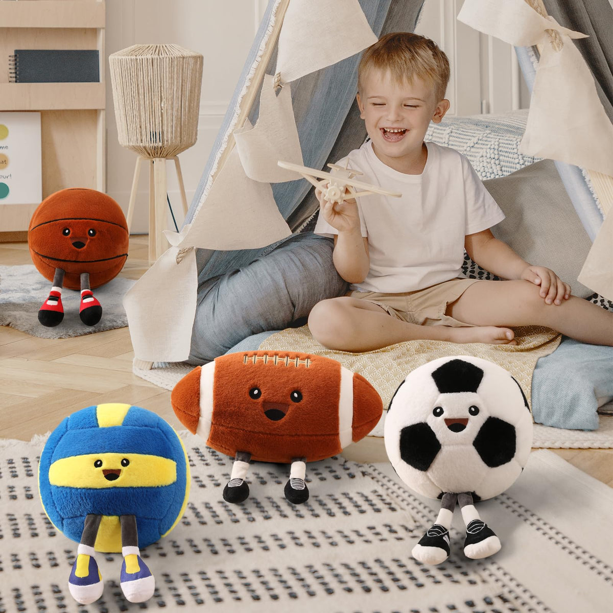 Stepxi volleyball plush makes a charming birthday gift