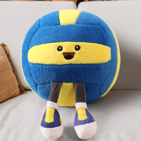 Stepxi volleyball plush pillow offers soft comfort for cozy room decor