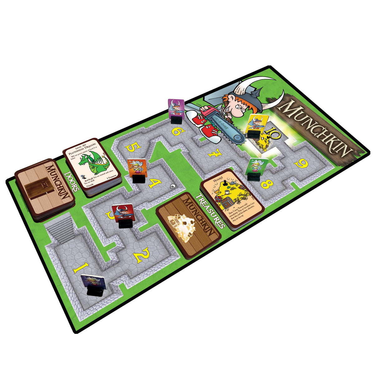 Steve Jackson Games Munchkin Deluxe durable die speeds up dungeon chaos