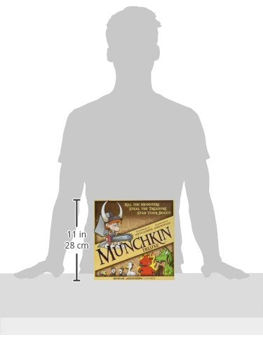 Steve Jackson Games Munchkin Deluxe six colored player cards help identify roles