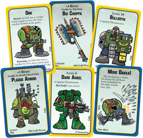 Steve Jackson Games' Munchkin Warhammer 40,000 Mortarion boss card adds epic showdown vibes.