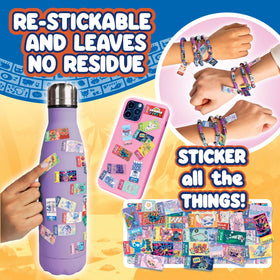 Collector guide page for Stitch Sticki Rolls designs and moments.
