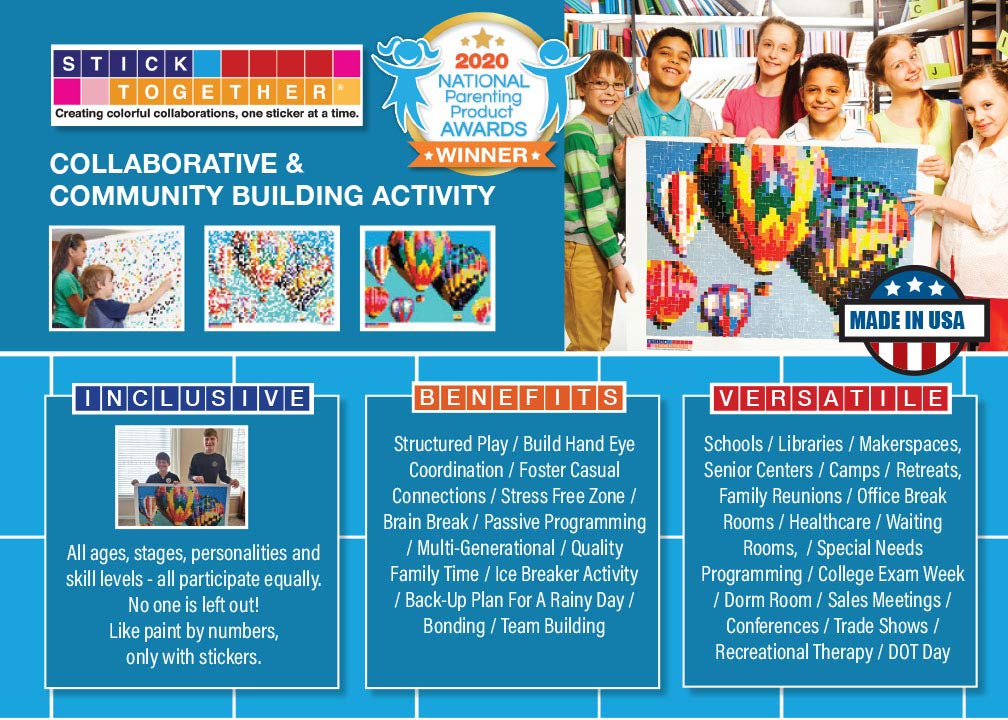 StickTogether family friendly activity session promotes inclusive, intergenerational bonding