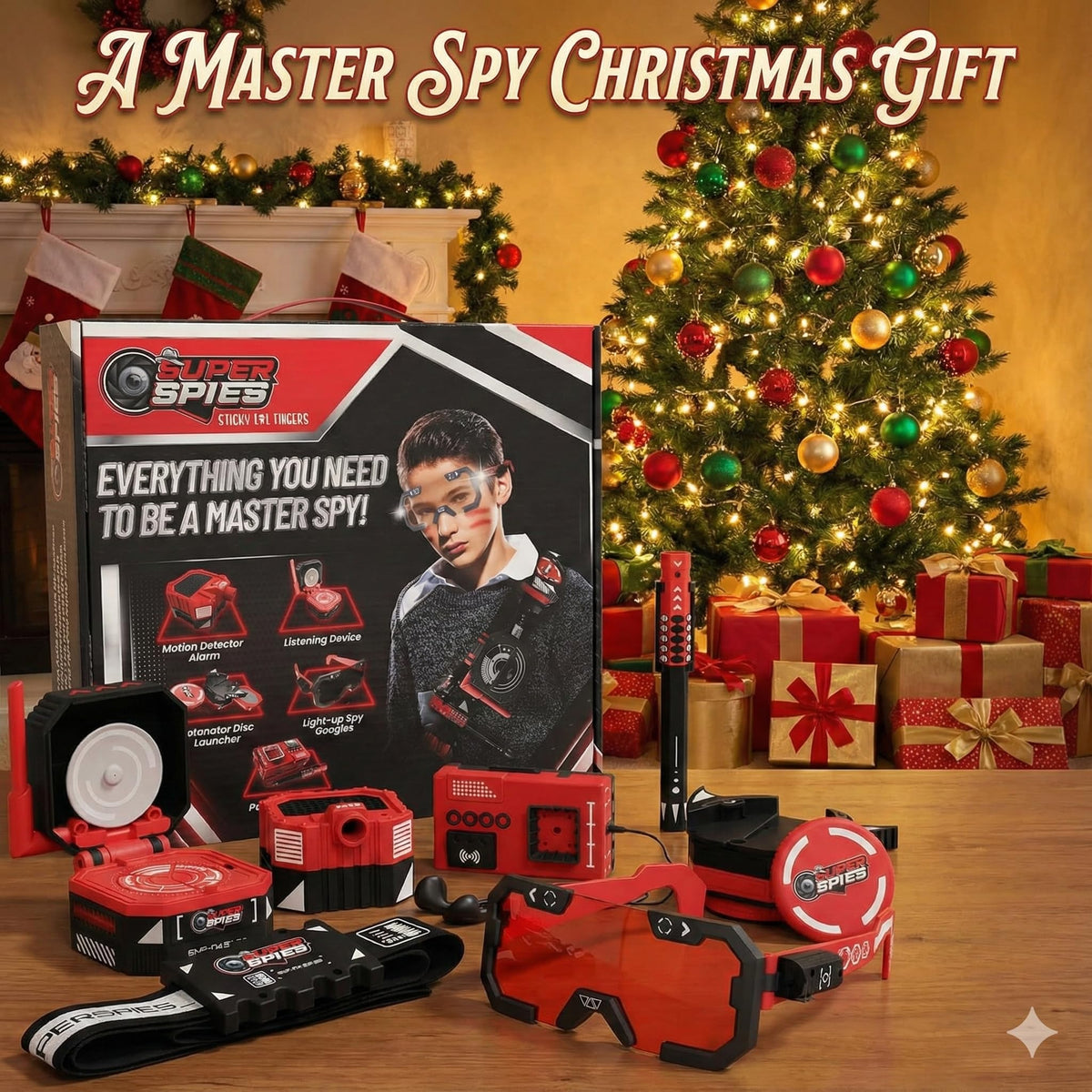 Sticky Lil Fingers Spymaster Kit secret spy pen for hidden messages