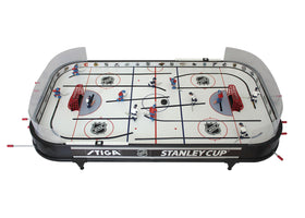 STIGA Stanley Cup 3T table hockey goal counters tracking scores during play.