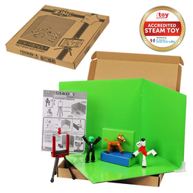 StikBot Zanimation Studio horse figure for dynamic character animation.