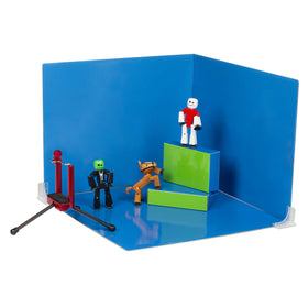 StikBot Zanimation Studio pet with figures ready for stop-motion storytelling.