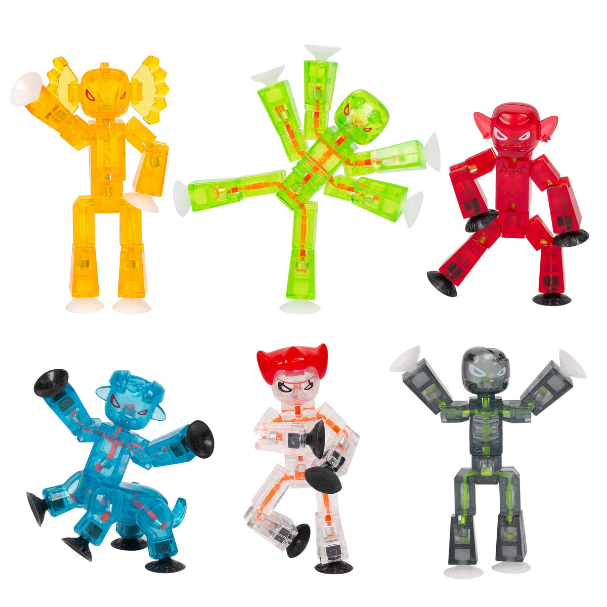 StikBot Zing Monsters Giggles figure ready for stop-motion action and spooky scene ideas