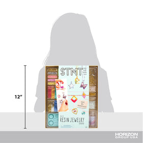 STMT D.I.Y. resin jewelry instruction guide supporting step-by-step learning