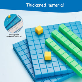 Stochastic Box math cards enable engaging addition and subtraction games