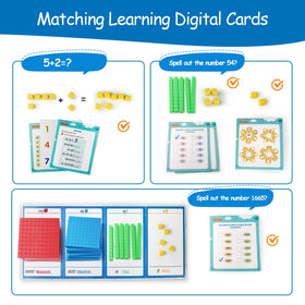 Stochastic Box tens rods aid number regrouping during math activities