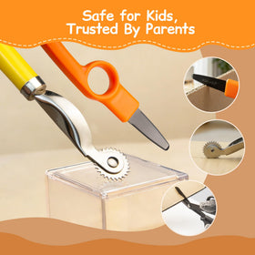 Stochastic Box screwdrivers and connectors for sturdy cardboard assemblies