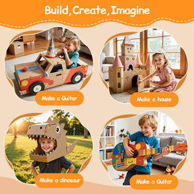 Stochastic Box storage box with tools keeps parts organized for home or classroom projects