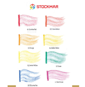 Child hands gripping unbreakable jumbo Stockmar crayons during activity