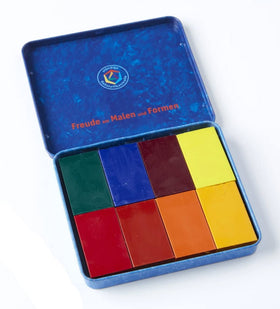 Germany-made Stockmar crayons reflecting craft and sustainable sourcing