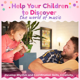 Stoie's wooden hand bell sparks bright chimes at playtime.