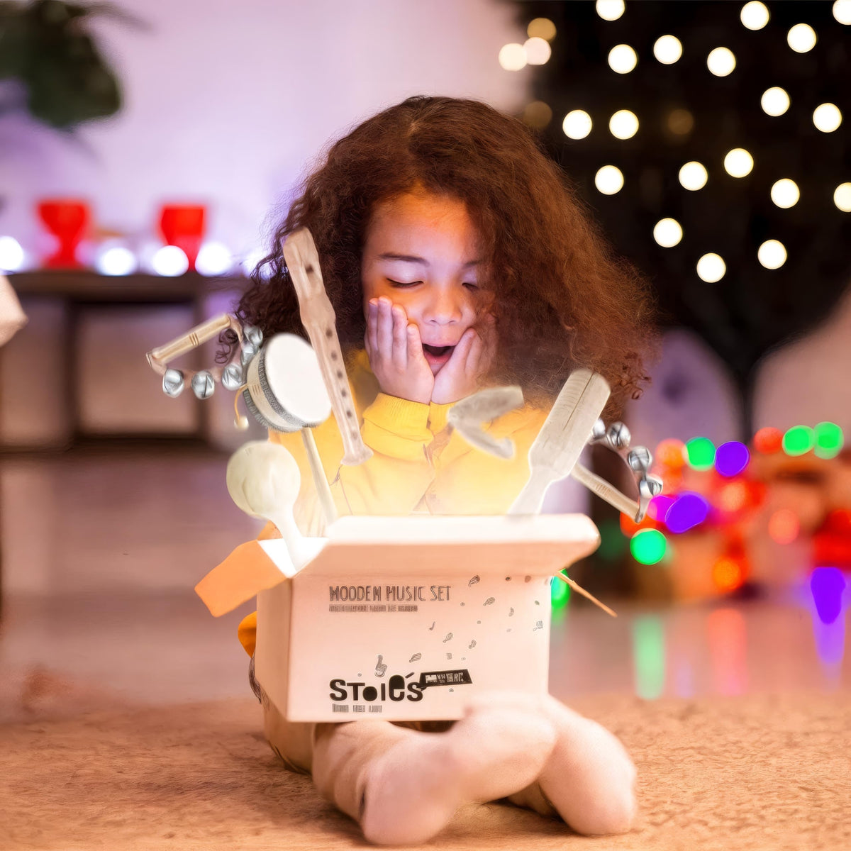Stoie's chime bar with stick enhances rhythm and sequencing skills.