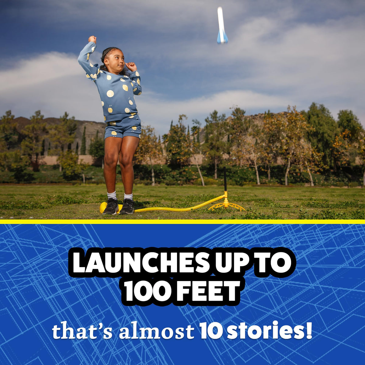 Stomp Rocket Jr Glow refill pack for extended glow sessions