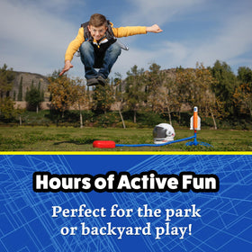Stomp Rocket Saturn V rocket launch for hands-on space learning