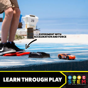 Ramp not included keeps setup simple and portable.