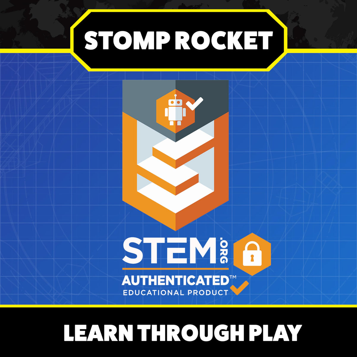 Stomp Rocket sturdy-base resists active stomping for long-lasting use.