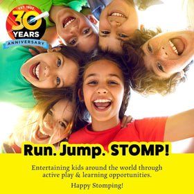 Stomp Rocket Ultra durable base built for energetic outdoor use.