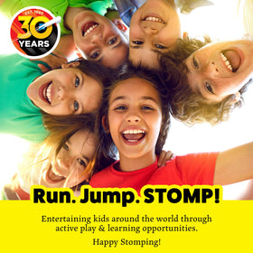 Stomp Rocket X-Treme launched outdoors at a park or beach.