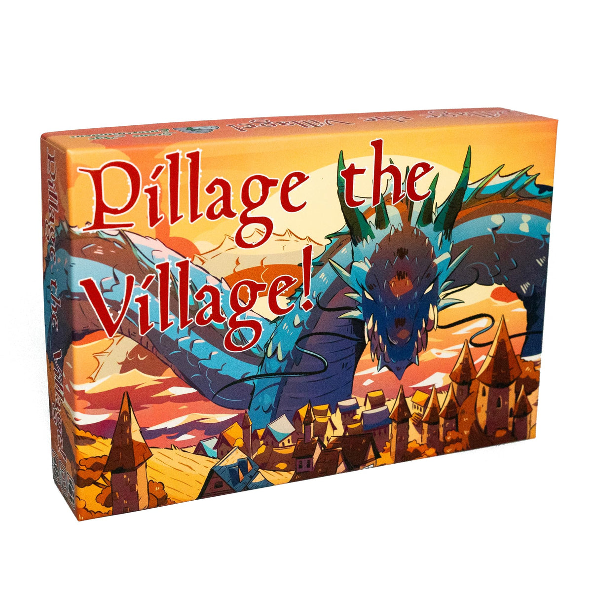 Stone Age Entertainment Pillage The Village box and board for epic family game nights.