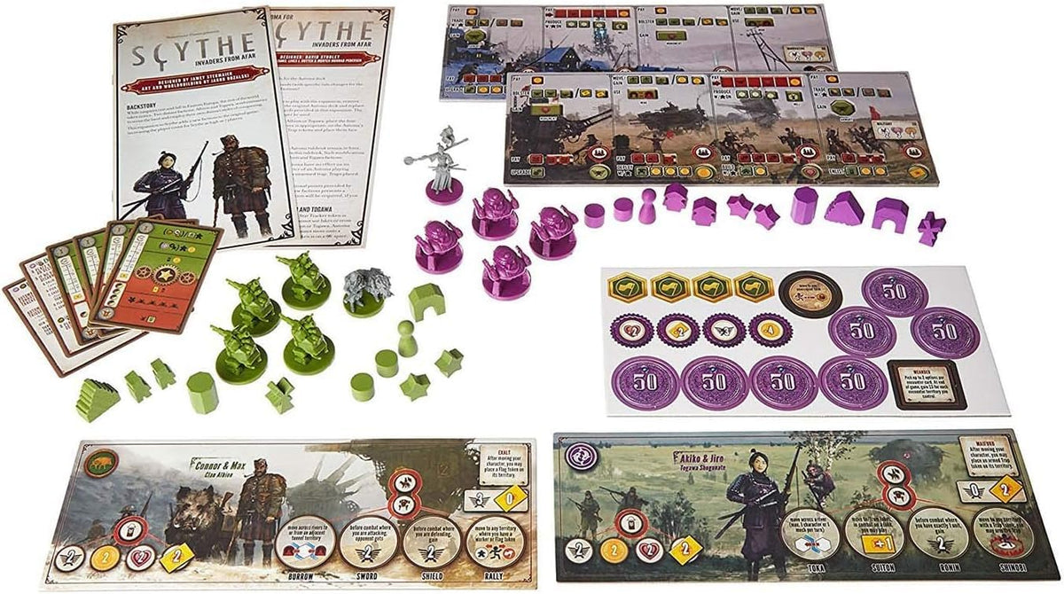 Stonemaier Games' Albion emissaries illustrate new faction mechanics and tactical depth.