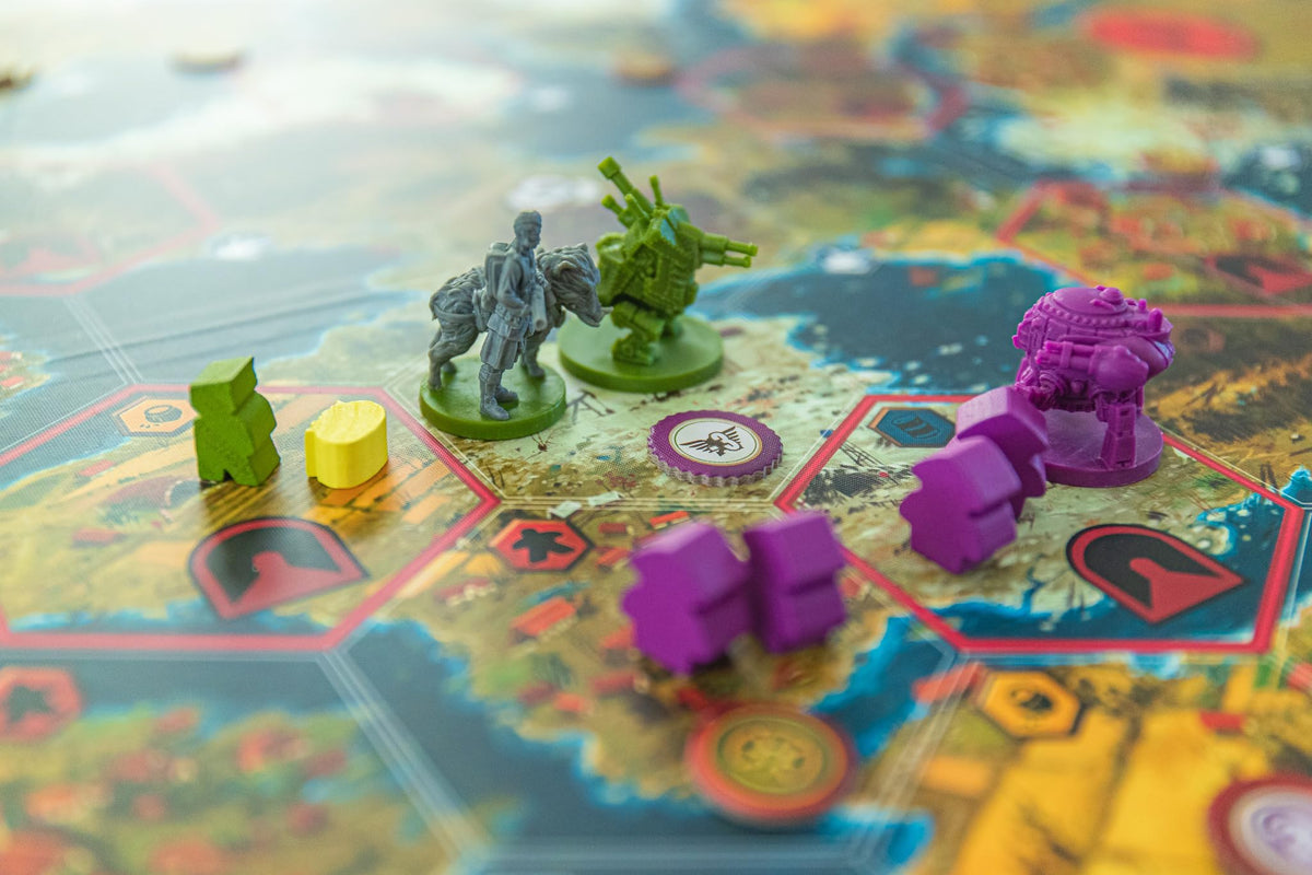 Stonemaier Games' Togawa emissaries introduce unique style and control options for varied scenarios.