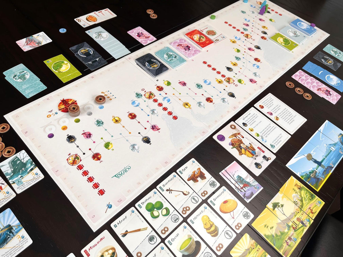 Stonemaier Tokaido component upgrades reflect high quality pieces