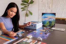 Stonemaier Vantage solo adventure mode offers independent exploration.