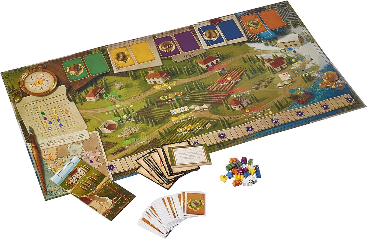 Stonemaier Viticulture Tuscany expansion workers with special abilities for your vineyard